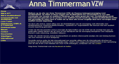 Desktop Screenshot of annatimmerman.be